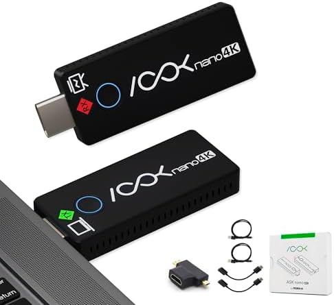 RGBlink 4K Wireless HDMI Transmitter & Receiver, Low Latency HDMI Extender by RGBlink