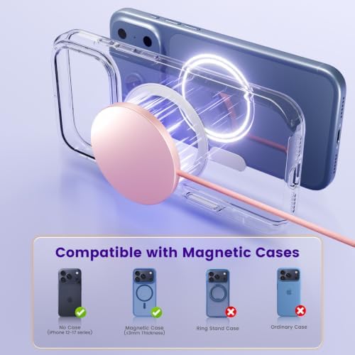 15W Wireless Charger for Apple MagSafe Charger, Magnetic Fast Charging Pad - Image 6