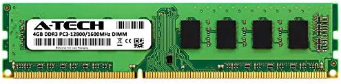 A-Tech 4GB DDR3 1600MHz PC3-12800 CL11 DIMM 240-Pin Non-ECC UDIMM Desktop RAM Memory Module - Image 2