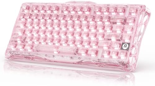 GravaStar Mercury K1 Lite 75% Wireless Mechanical Gaming Keyboard RGB by GravaStar