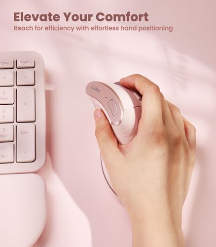 Nulea Ergonomic Vertical Wireless Mouse with 6 Buttons and 3 Adjustable DPI - Image 7