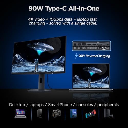KOORUI 27" 4K QD-Mini LED Gaming Monitor, Dual-Mode (UHD 160Hz/FHD 320Hz) - Image 5