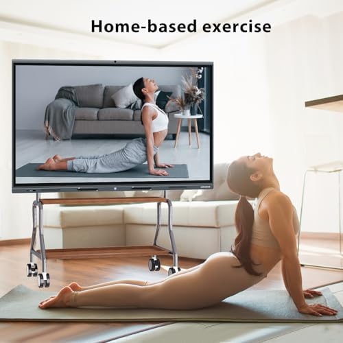 55'' 4K Smart Board, Android 14 OS 8+128 GB Interactive Whiteboard, Electronic Digital Whiteboard with Open App Ecosystem, Built in 20MP Camera for Home, Office and Classroom - Image 6
