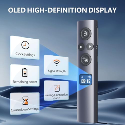 Norwii N95s Presentation Remote, Slide Clicker for PowerPoint Presentations - Image 3