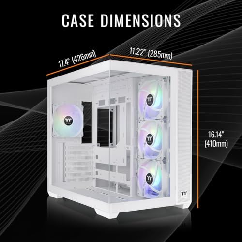 Thermaltake LCGS View i1258S-380 Gaming Desktop (Intel® Core™ i5-12600KF, ToughRam 16GB DDR4 3600Mhz RGB Memory, Intel® Arc™ B580, 1TB NVMe M.2, WiFi, Windows 11) V38S-B760-B58-LCS - Image 5
