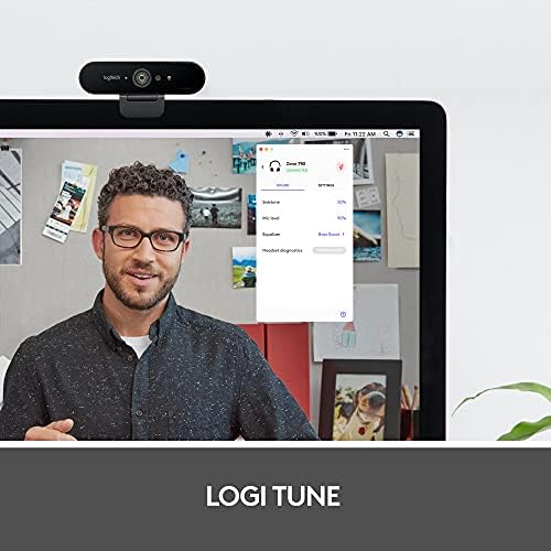 Logitech Zone 750 Wired On-Ear Headset with Advanced Noise-canceling Microphone, Simple USB-C and Included USB-A Adapter, Plug-and-Play Compatibility for All Devices, Pack of 4 - Image 6