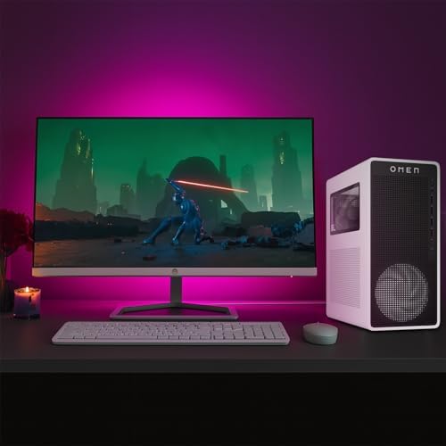 HP OMEN 16L Gaming Desktop, Intel Core Ultra 7 265F, 32 GB RAM, 1 TB SSD, NVIDIA GeForce RTX 5060, Windows 11 Pro, Microsoft Copilot, Panda Metal (2025) - Image 7
