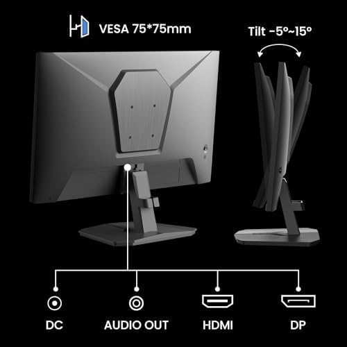SANSUI 24" 1ms 200Hz Gaming Monitor, 24 Inch PC Monitor FHD 1080P, FreeSync - Image 7