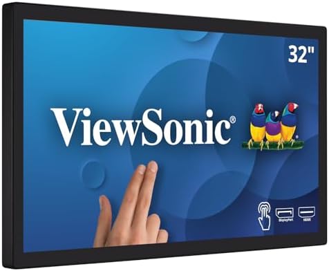ViewSonic TD3207 32 Inch 1080p Touch Screen Monitor, 10-Point, 24/7, HDMI by ViewSonicCorporation