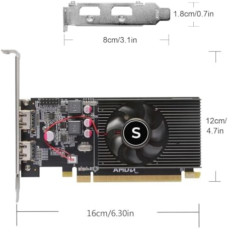Radeon HD 6570 Graphics Card, Dual HDMI, 1G GDDR3 64-bit, Video Cards PC - Image 7
