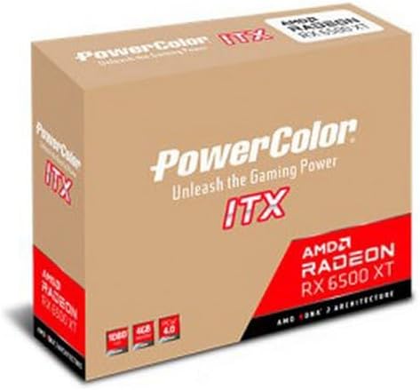 PowerColor AMD Radeon RX 6500 XT ITX Gaming Graphics Card with 4GB GDDR6 Memory - Image 2