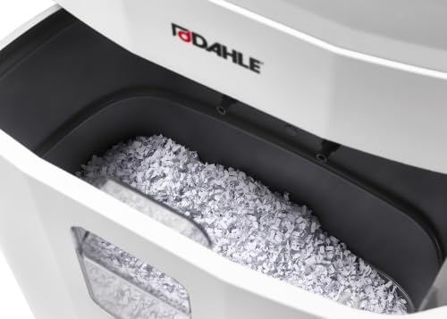 Dahle PaperSAFE PS 380 Paper Shredder, Oil Free, Jam Protection, Security Level P-4, 15 Sheet Max, Shreds CDs, Staples, Paper Clips & Credit Cards - Image 3