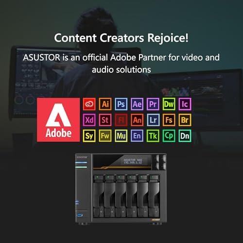 Asustor Lockerstor 6 Gen3 AS6806T 6 Bay NAS for Enthusiast (Diskless) - Image 4