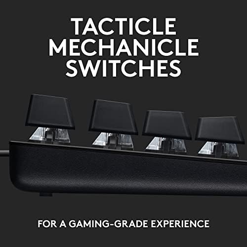 Logitech G413 TKL SE Mechanical Gaming Keyboard + G305 Lightspeed Wireless Gaming Mouse + G335 Wired Gaming Headset Bundle - Black - Image 2