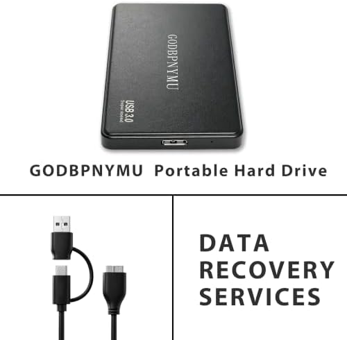 750GB External Hard Drive USB 3.0 – Plug & Play - Image 6