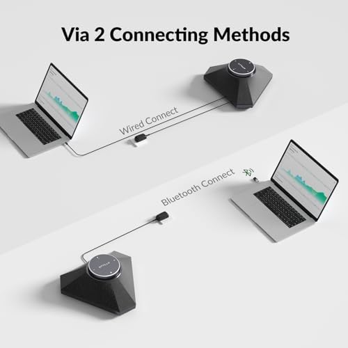 Conference Speaker and Microphone for Large Meeting Rooms Up to 20 People - Image 2