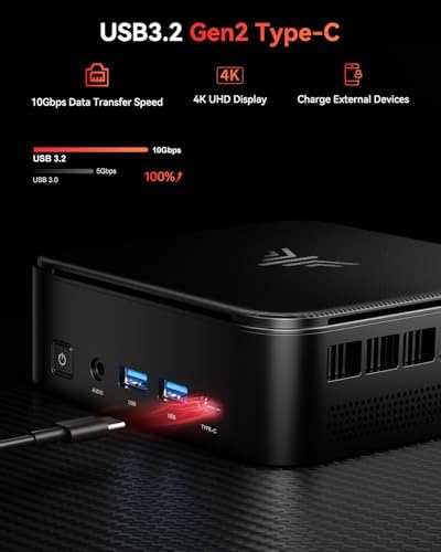 KAMRUI Mini PC AMD Ryzen 7530U 16GB LPDRR RAM 1TB SSD Micro Gaming Computer - Image 6