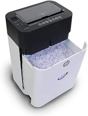 HP - Micro Cut Paper Shredder, 10-Sheet Manual, 120-Sheet Auto Feed - Image 6