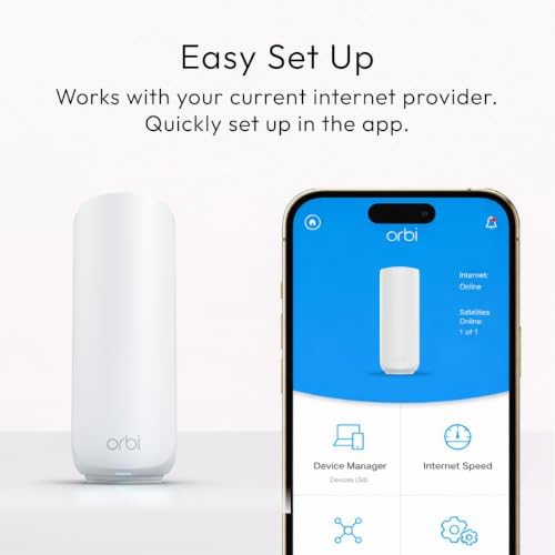 NETGEAR Orbi 370 Series WiFi 7 Mesh System, Up to 4,000 sq ft., 2 Pack - Image 5