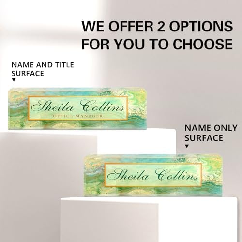 Custom Name Plate for Desk, Employee Appreciation Gifts, Office Decor - Image 6