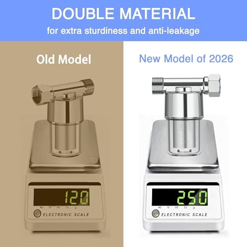 Washing Machine Water Filter, 40 Micron Reusable Brass Inline Sediment Filter, Anti-Scale Hose Pre-Filter for Water Heater, RV, and Toilet Bidet (L Port) - Image 5