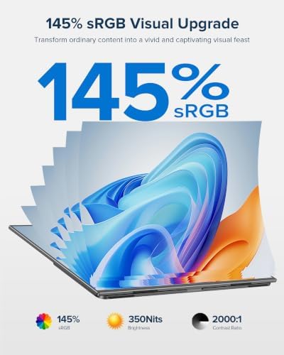 EVICIV 24" 100Hz Wireless Portable Monitor with 10000mAh Battery (2-3H) - Image 4