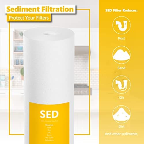 Express Water Sediment Replacement Filter, Whole House, 5 Micron, 4.5” x - Image 2
