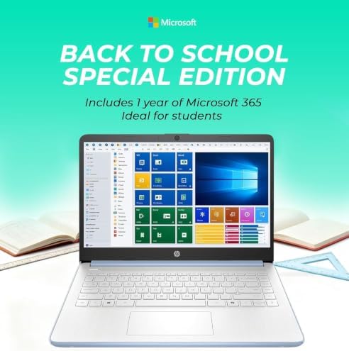 HP New Everyday Slim Laptop • 2026-2027 Edition • Microsoft Office 365 Included • Intel N150 CPU • 128GB SSD + 1TB Cloud Storage • Stunning Color • Copilot AI • Windows 11 - Image 3