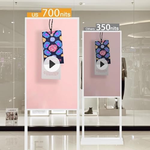 55" Digital Signage Display Kiosk 700-Nit UHD Commercial Display - Image 3