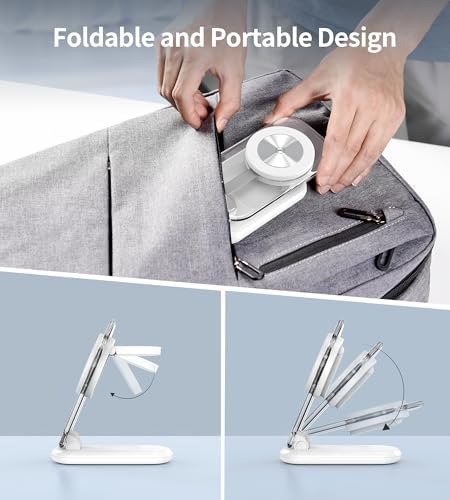 Mukiya 3 in 1 Magnetic Wireless Charging Station for Apple Devices - Image 6