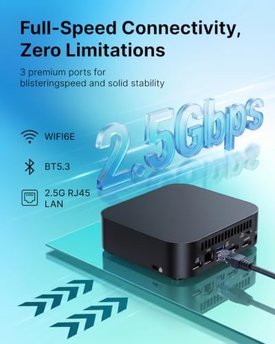 ASUS NUC 14 Pro Essential Mini PC, Intel NUC 14 NUC14MNK PC, Core N97, 8GB DDR5, 256GB SSD, Win 11 Pro, WiFi 6E, BT 5.3, Business Desktop for Daily, Office, Education, Digital Signage, Edge Computing - Image 5