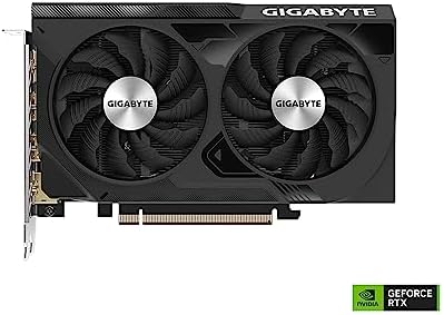 Gigabyte GeForce RTX 4060 WINDFORCE OC 8G Graphics Card, 2X WINDFORCE Fans, 8GB 128-bit GDDR6, GV-N4060WF2OC-8GD Video Card - Image 4