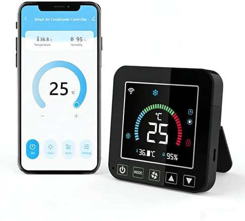 Smart Air Conditioner Controller with WiFi Programmable Thermostat by GaoducashforSmartLife