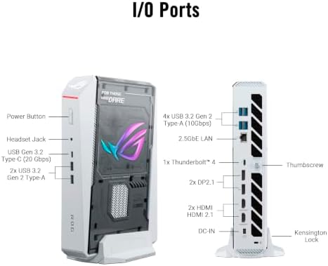 ROG NUC 16 Gaming Mini PC, AI Desktop | Ultra 9 290HX Plus, RTX 5080 GPU - Image 2