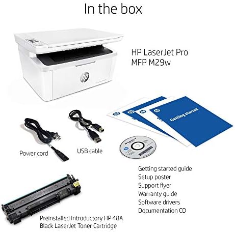HP Laserjet Pro M29w All-in-One Wireless Monochrome Laser Printer with Mobile Printing (Y5S53A) (Renewed) - Image 5