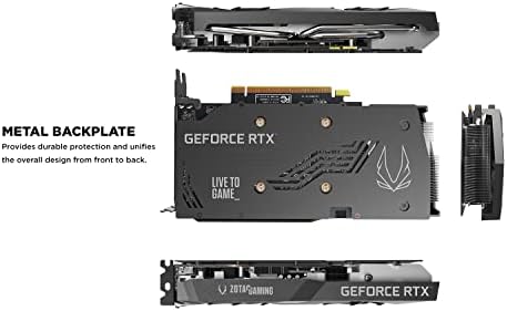 ZOTAC Gaming GeForce RTX™ 3050 Twin Edge 8GB GDDR6 128-bit 14 Gbps PCIE 4.0 Gaming Graphics Card, IceStorm 2.0 Advanced Cooling, Freeze Fan Stop, Active Fan Control, ZT-A30500E-10M - Image 5