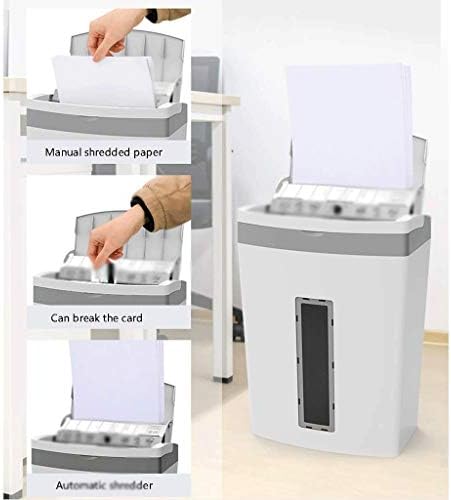 Heavy Duty granular Shredder，CD Credit Card Office Shredder with 20 Gallon Pullout Basket - Image 3