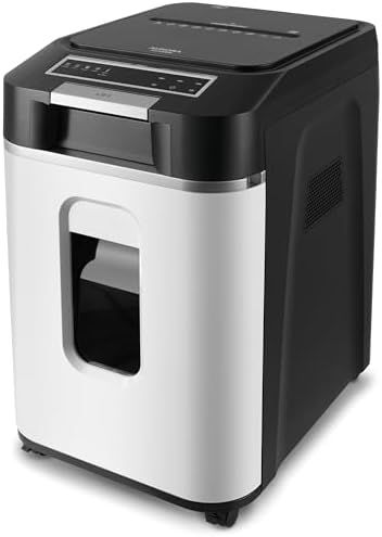 Aurora Commercial Grade 220-Sheet Auto Feed High Security Micro-Cut Paper Shredder/ 60 Minutes/Security Level P-5 by Aurora