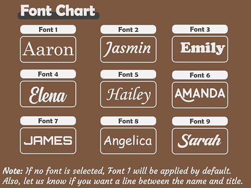 Custom Engraved Wooden Desk Name Plate, Personalized Office Desk Name Sign with Name & Title, Walnut or Red Alder Name Wedge for Desk, Business, Teacher, Doctor, Lawyer, Corporate Office Gift - Image 5