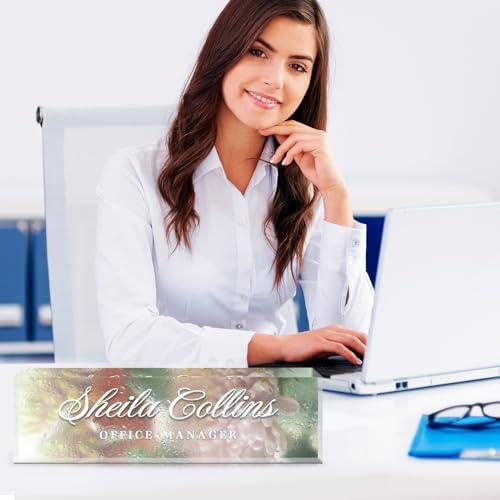Custom Name Plate for Desk, Employee Appreciation Gifts, Office Decor - Image 5