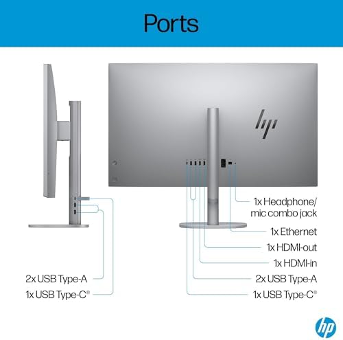 HP OmniStudio X 32 31.5" 4K UHD (3840x2160) All-in-One Desktop PC - Intel Core Ultra 7 258V up to 4.8 GHz, 32GB DDR5 RAM, 1TB NVMe SSD, Intel Arc Graphics, Wireless Keyboard & Mouse, Windows 11 Home - Image 6