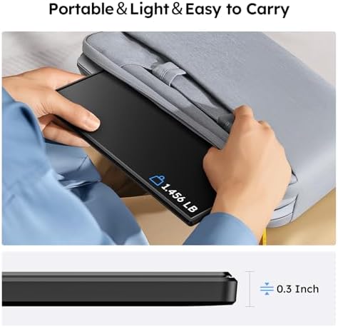 Portable Monitor for Laptop FHD 15.6" 1080P Ultra-Slim USB-C&HDMI - Image 6