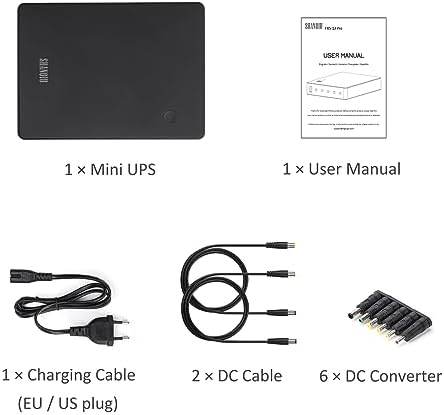 Mini UPS Battery Backup for Router, Modem, Security Camera - Image 6