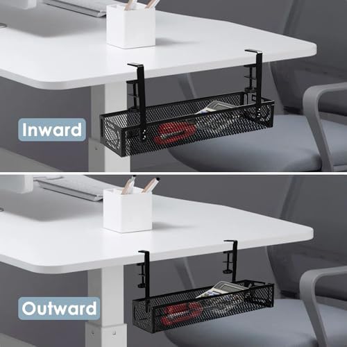 Cable Management, 2 Pack Cable Management Under Desk, Cable Tray - Image 7