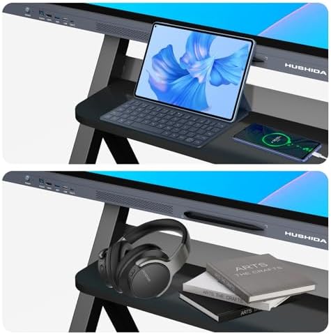 Mobile Smart Board Portable Stand and Rolling Floor TV Cart for 65-86 Inch Interactive Whiteboards or TV, Lockable Wheels, Home Office School Classroom - Image 5