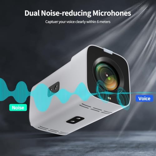 4K 60FPS Camera, TOF Real-time Auto Focus, 20x Optical Zoom, Dual Mics, HDR - Image 5
