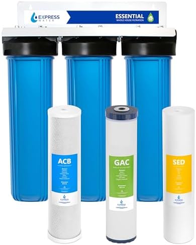Express Water Whole House Water Filter System | Essential | 3 Stage by ExpressWater