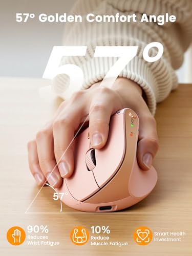 SABLUTE MAM3 Ergonomic Mouse, Vertical Mouse for Small and Medium Hands - Image 4
