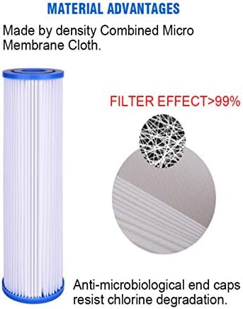 CFS 20 Micron 10x2.5 Pleated Sediment for S1 S1A AO-WH-PRE-RP2-2 Pack - Image 4