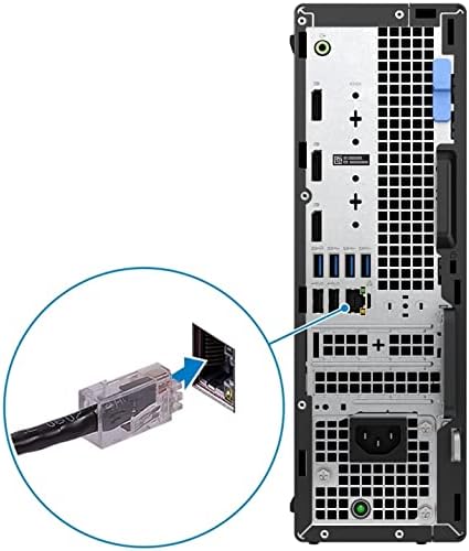 Dell OptiPlex 7000 Desktop Computer - Intel Core i5 12th Gen i5-12500 Hexa-core (6 Core) 3 GHz - 16 GB RAM DDR4 SDRAM - 256 GB M.2 PCI Express NVMe 3.0 x4 SSD - Small Form Factor - Black - Image 3